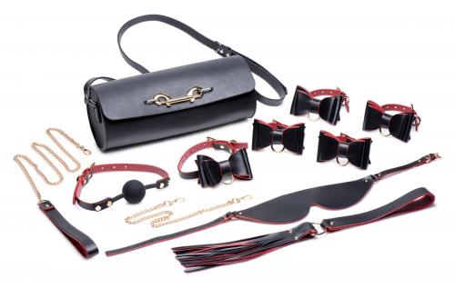 Master Series - Bow - Luxus-BDSM-Set mit Reisetasche