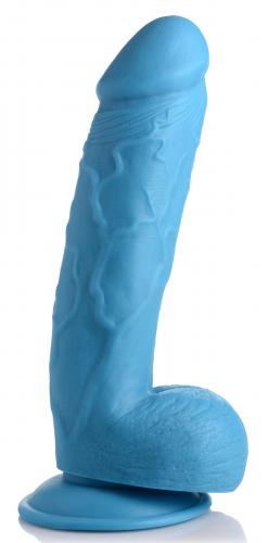 Pop Peckers - Poppin Dildo 20 cm - Blau