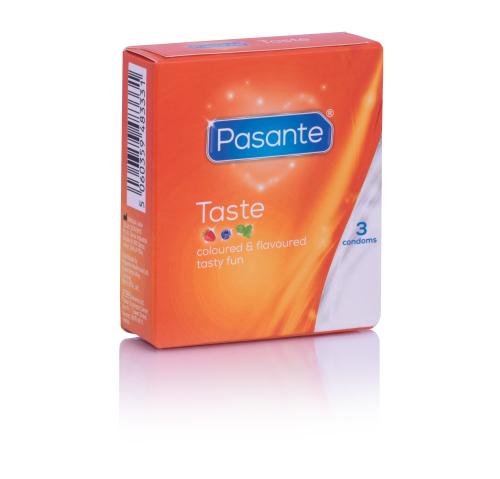 Pasante - Pasante Geschmacks-Kondome - 3 Stück