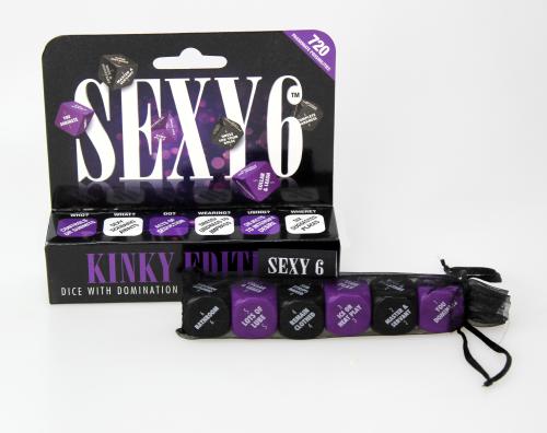 Creative Conceptions - Sexy 6 Dice - Kinky Edition