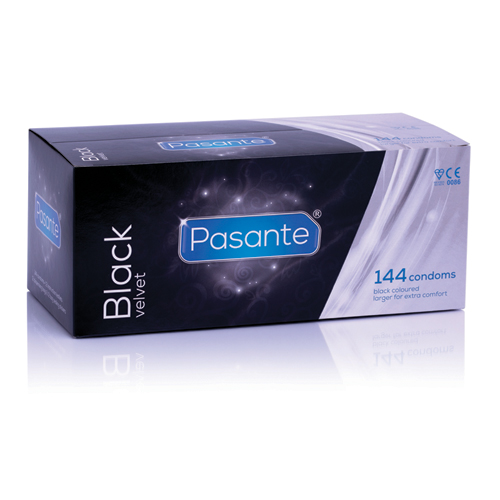 Pasante - Pasante Black Velvet Kondome 144 Stück