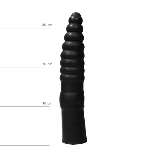 All Black - Dildo 34 cm - Schwarz