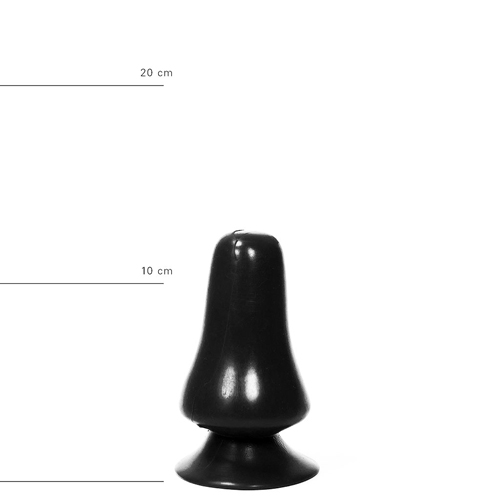 All Black - All Black Analplug 12 cm - Schwarz