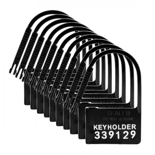 Master Series - Keyholder Nummerierte Plastik-Schlösser - 10 Stück