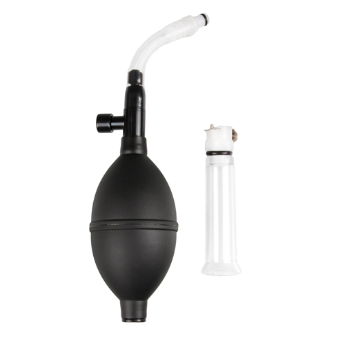 Size Matters - Klitorales Pumpsystem mit abnehmbarem Acrylglaszylinder