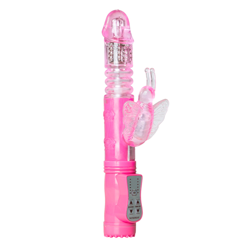 Easytoys Vibe Collection - Butterfly Vibrator in Pink