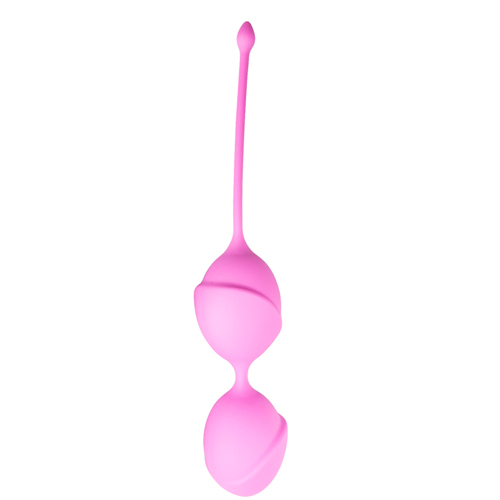 Easytoys Geisha Collection - Pinkfarbene Doppel-Vaginalkugeln