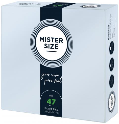 Mister Size - MISTER.SIZE 47 mm Kondome 36 Stück