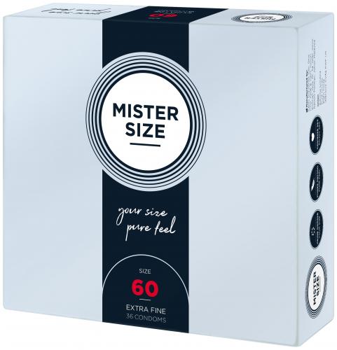 Mister Size - MISTER.SIZE 60 mm Kondome 36 Stück