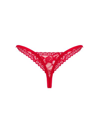 Obsessive - Spitze, Roter String XL-XXL