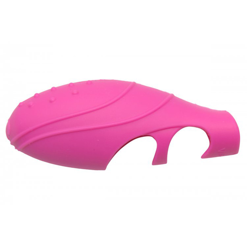 Frisky - G-Punkt Fingervibrator aus Silikon in Pink