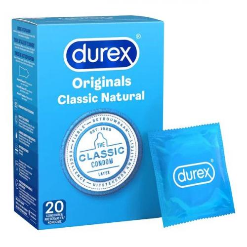 Durex - Durex Classic Natural 20 Stück