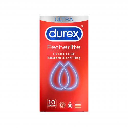 Durex - Durex Thin Gefühlsecht Extra feucht - 10 Kondome