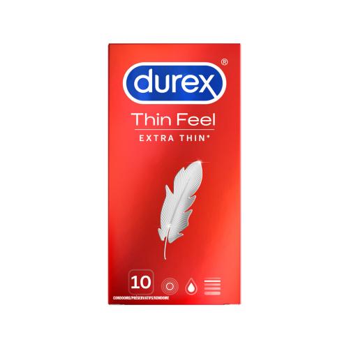 Durex - Durex Thin Feel Extra Dünn - 10 Stück